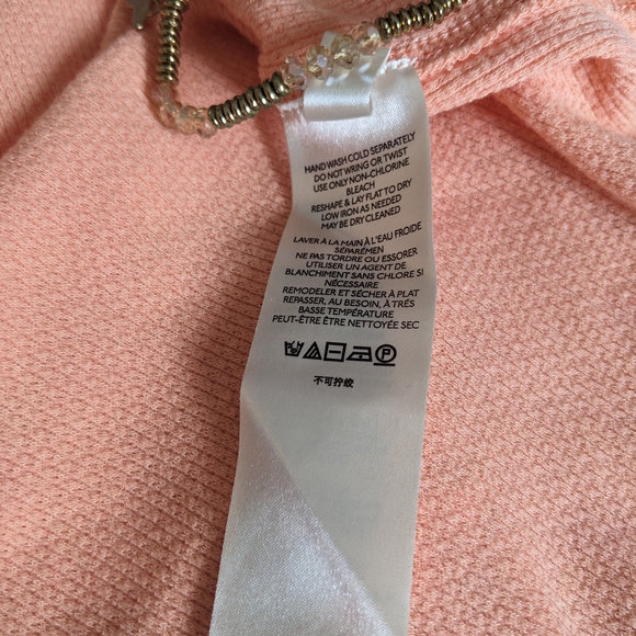 Free People Orange Long Sleeve Women's Top - Picture 5 of 6